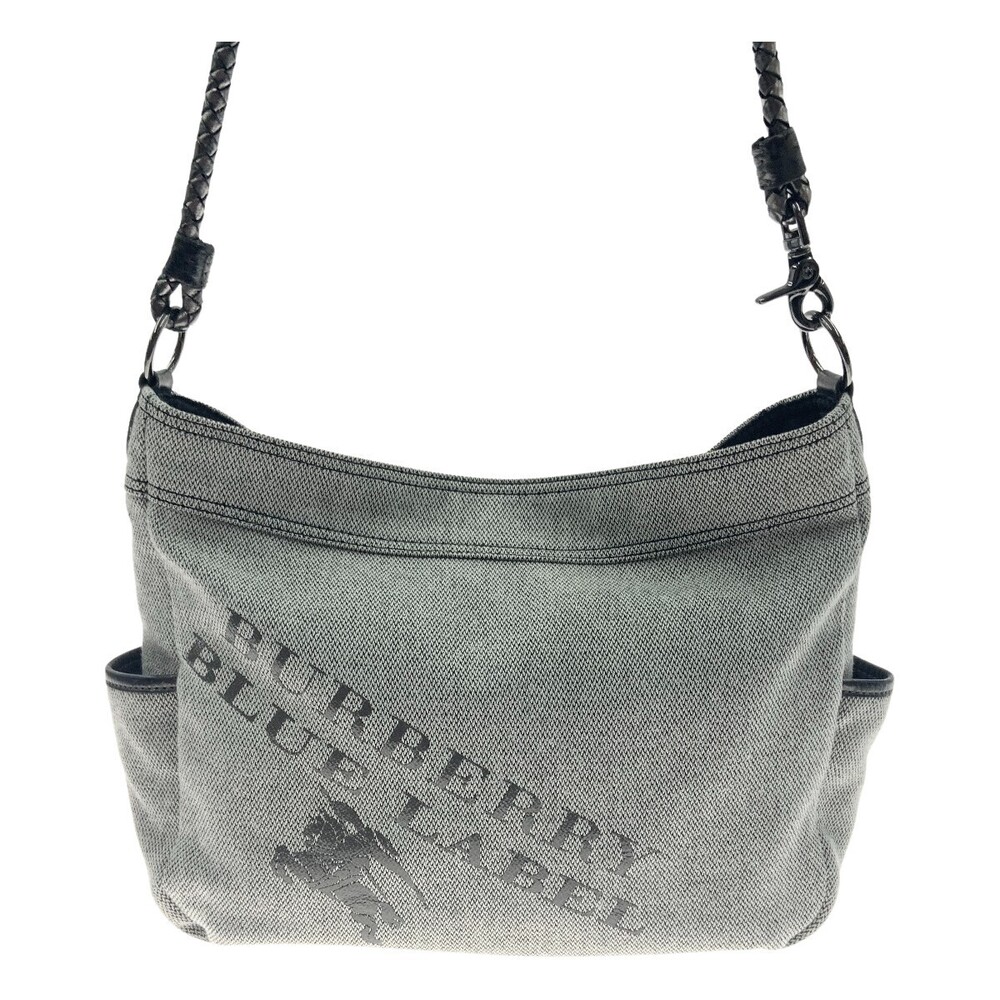 Burberry BLUE LABEL Hobo Shoulder bag tote gray